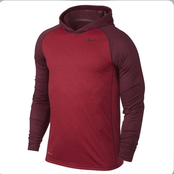 Nike men's dri fit touch long sleeve hoodie Clearance